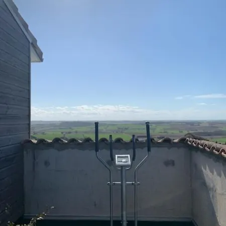 Maison Avec Piscine Ayant Une Vue Exceptionnelle Sur Le Lauragais Et La Chaine Des Pyrenees Puechoursi