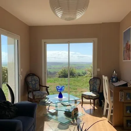 Maison Avec Piscine Ayant Une Vue Exceptionnelle Sur Le Lauragais Et La Chaine Des Pyrenees