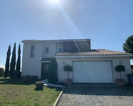 Maison Avec Piscine Ayant Une Vue Exceptionnelle Sur Le Lauragais Et La Chaine Des Pyrenees Villa